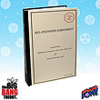 The Big Bang Theory Relationship Agreement Journal